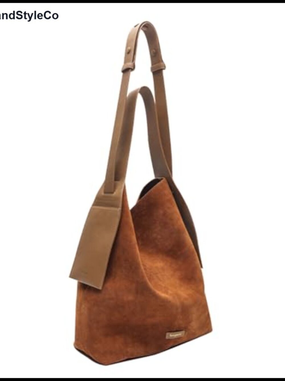 Suede Handbag Slouchy Hobo Shoulder Bag Crossbody Tote Large Capacity